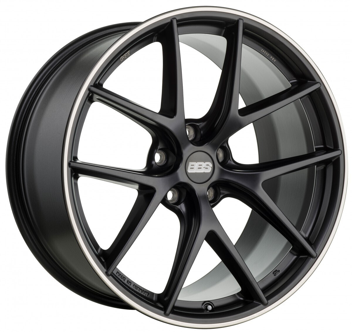 Колесный диск литой BBS CI-R schwarz matt 10x19 ET25 - LK5/112 ML82