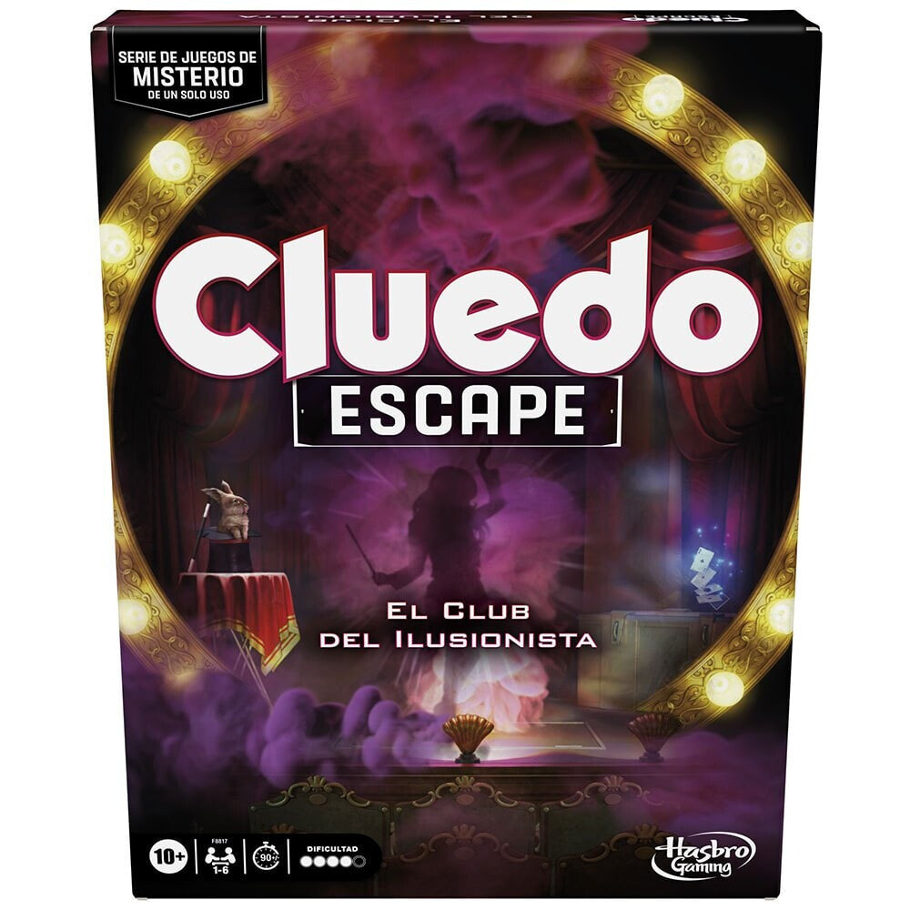 HASBRO Cluedo Escape: El Club Del Ilusionista Board Game