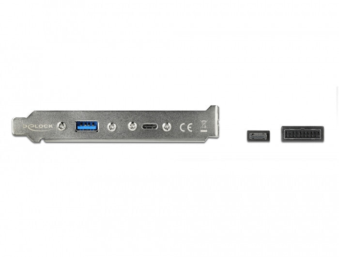 DeLOCK 89934 кабельный разъем/переходник USB C USB A Черный
