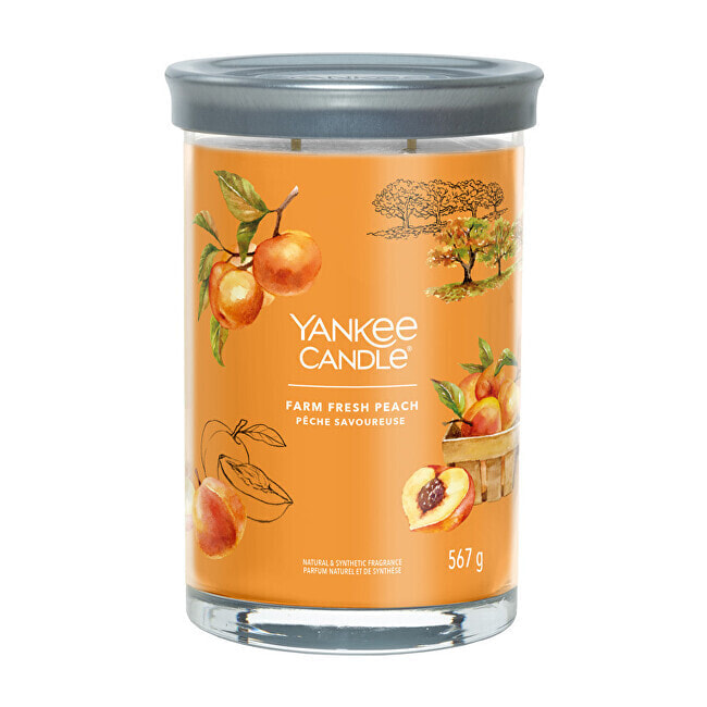 Aromatic candle Signature tumbler large Farm Fresh Peach 567 g