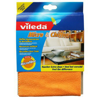 Vileda Micro Fibre Cloth салфетка для протирания Микрофибра Красный 145379