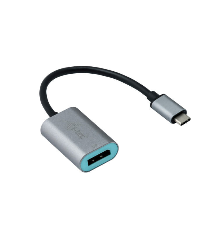 i-tec Metal C31METALDP60HZ кабельный разъем/переходник USB-C 3.1 Display Port Серый, Бирюзовый