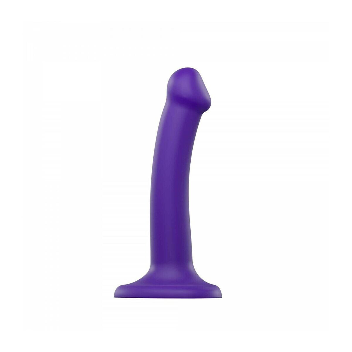 Masturbator Strap-on-me Semi-Realistic Dual Density Silicone Purple S