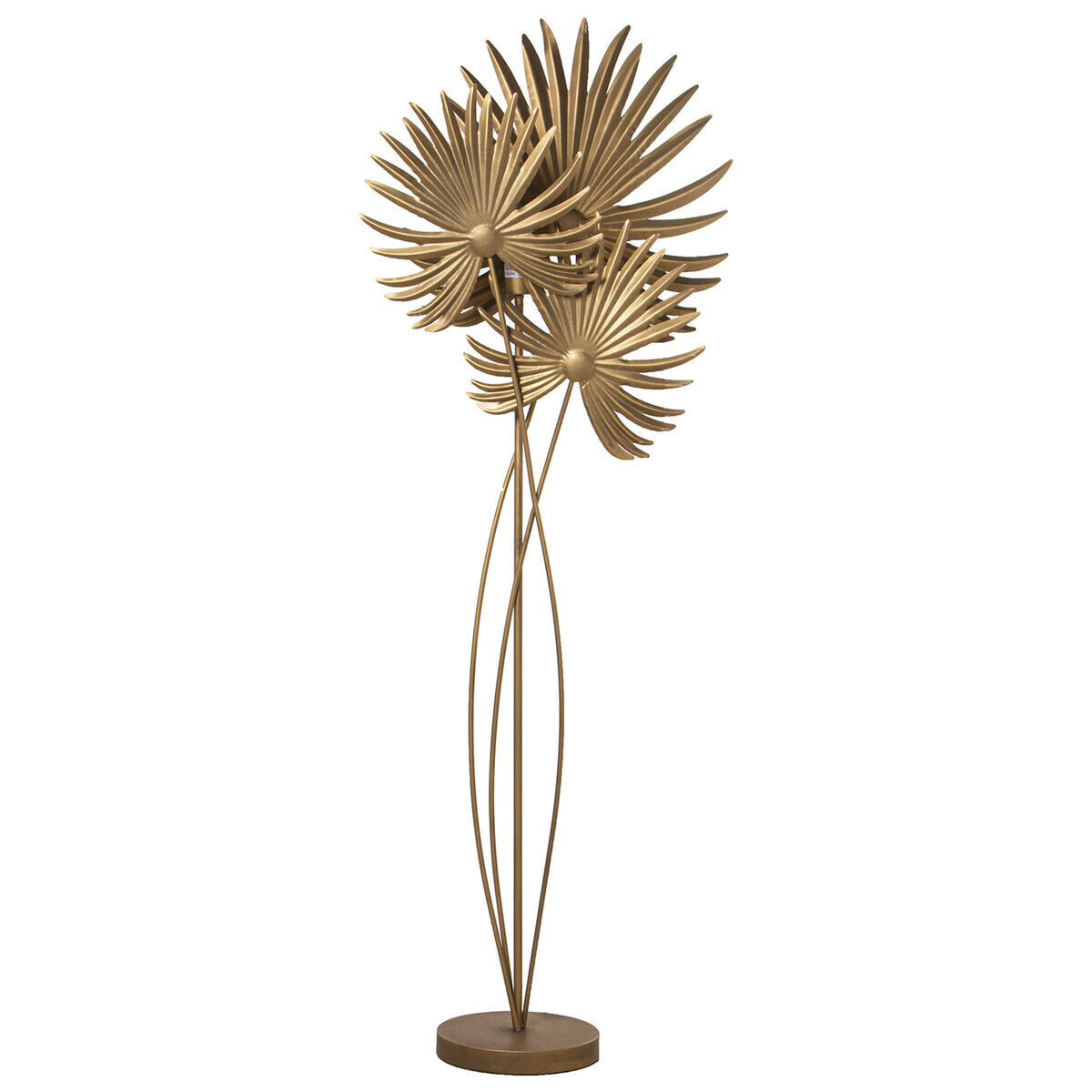 Floor Lamp Alexandra House Living Gold Golden 60 W 65 x 160 x 25 cm