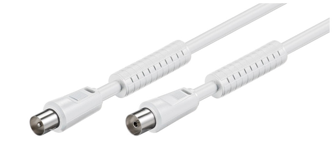 Wentronic 3.5m Coaxial Cable - 3.5 m - BNC M - BNC FM - White
