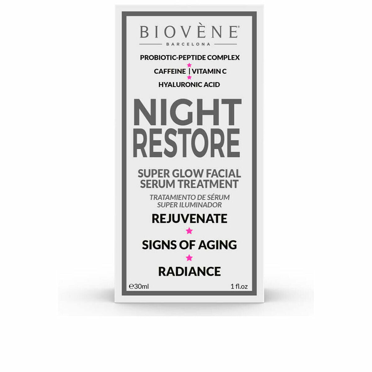 Facial Serum Biovène Night Restore 30 ml