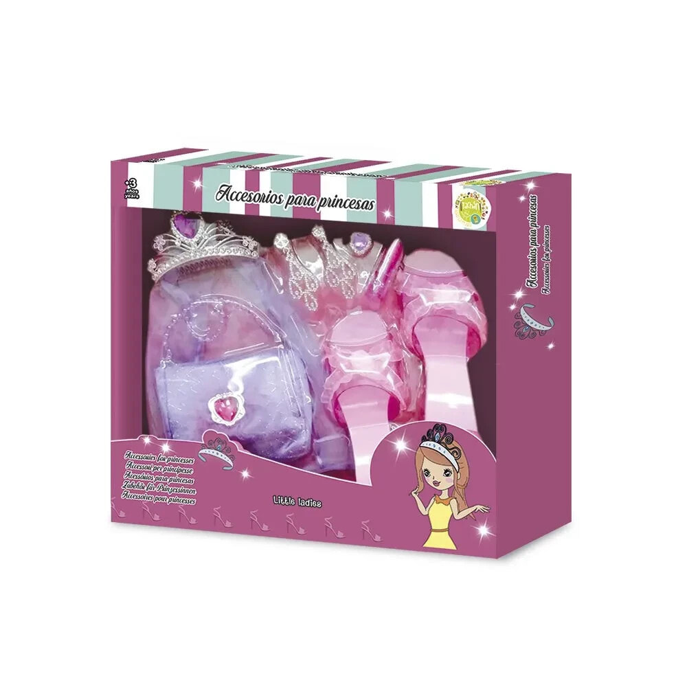 TACHAN Set Of Accessories For Princesses With Bag And Shoes