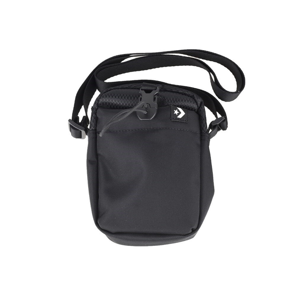 Мужская сумка через плечо спортивная тканевая маленькая планшет черная Converse Comms Pouch