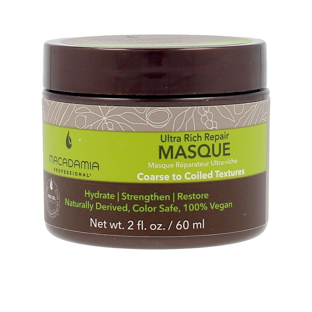 Macadamia Ultra Rich Moisture Masque Восстанавливающая и увлажняющая маска для жестких, сухих и ломких волос 236 мл
