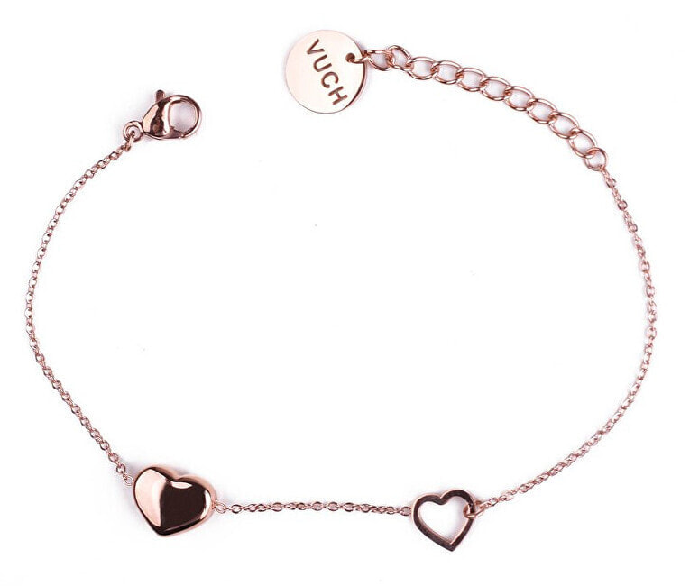 Delicate bronze bracelet Loyalty Rose Gold