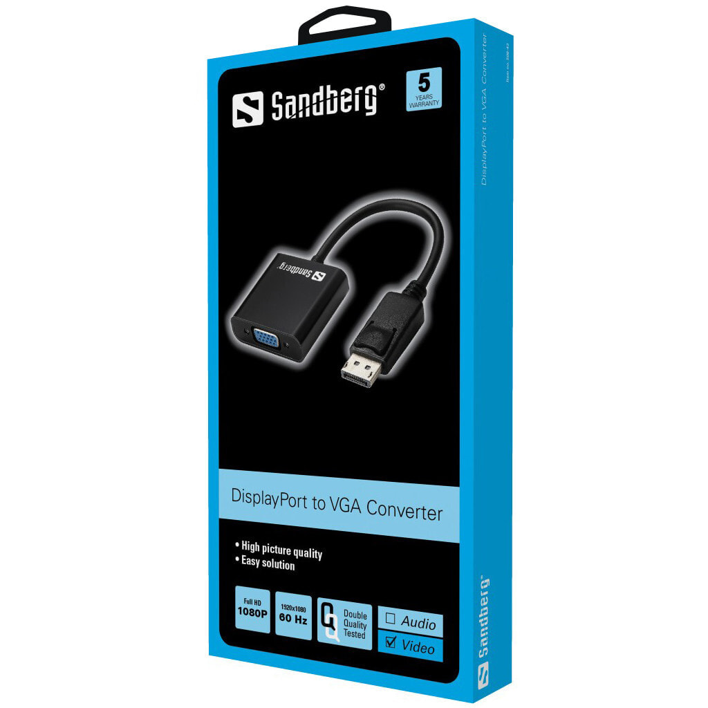 Sandberg Adapter DisplayPort>VGA 508-43
