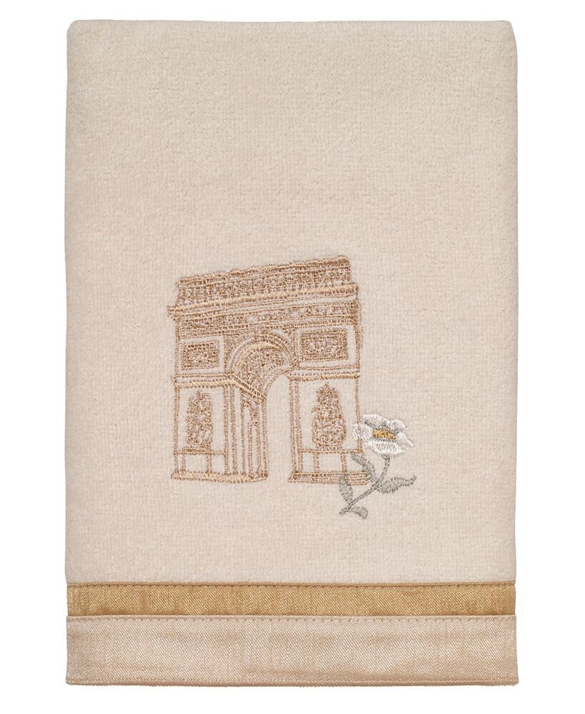 Avanti paris Botanique Embroidered Cotton Hand Towel, 16