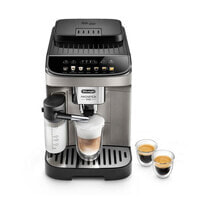 De Longhi Magnifica Evo ECAM290.81.TB - Espresso machine - 1.8 L - Coffee beans - Ground coffee - Built-in grinder - 1450 W - Black - Titanium