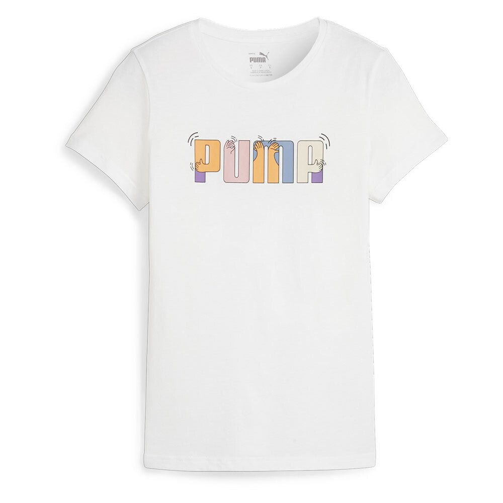 PUMA Ess+ Graphic Short Sleeve T-Shirt