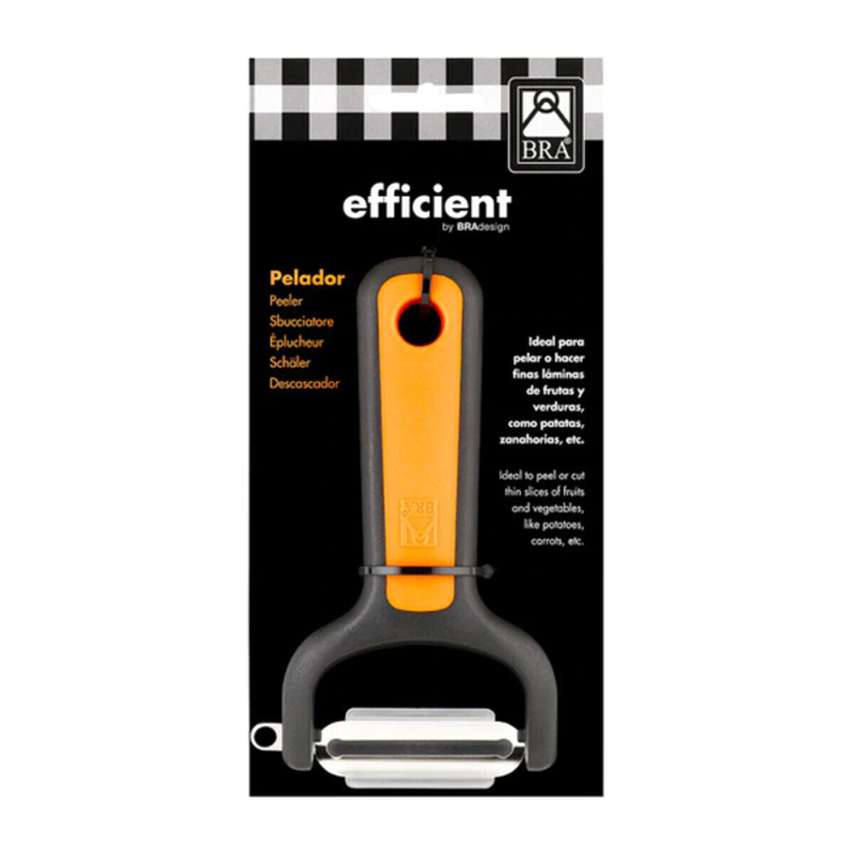 Peeler BRA A195013 Orange Stainless steel Y