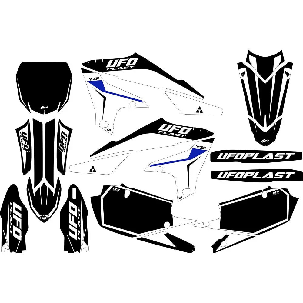 UFO Stokes Yamaha YZF 250 19-23 stickers