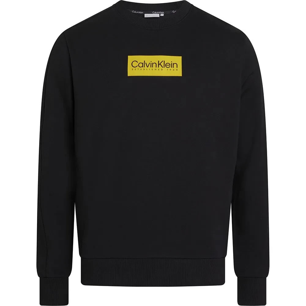 CALVIN KLEIN Raised Rubber Logo Sweatshirt