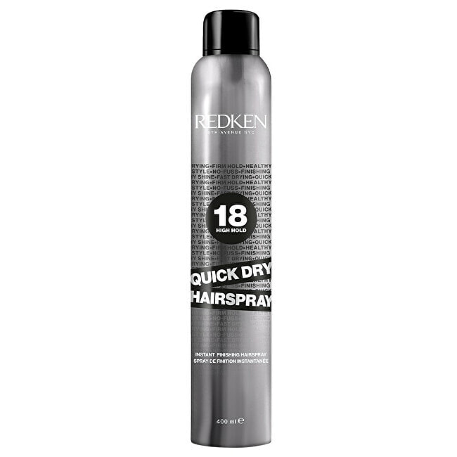 Redken Quick Dry Instant Finishing Hair Spray Быстросохнущий лак сильной фиксации 400 мл