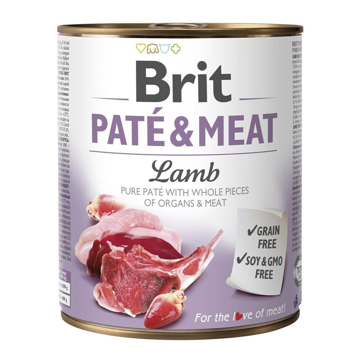 Wet food Brit Chicken Lamb 800 g
