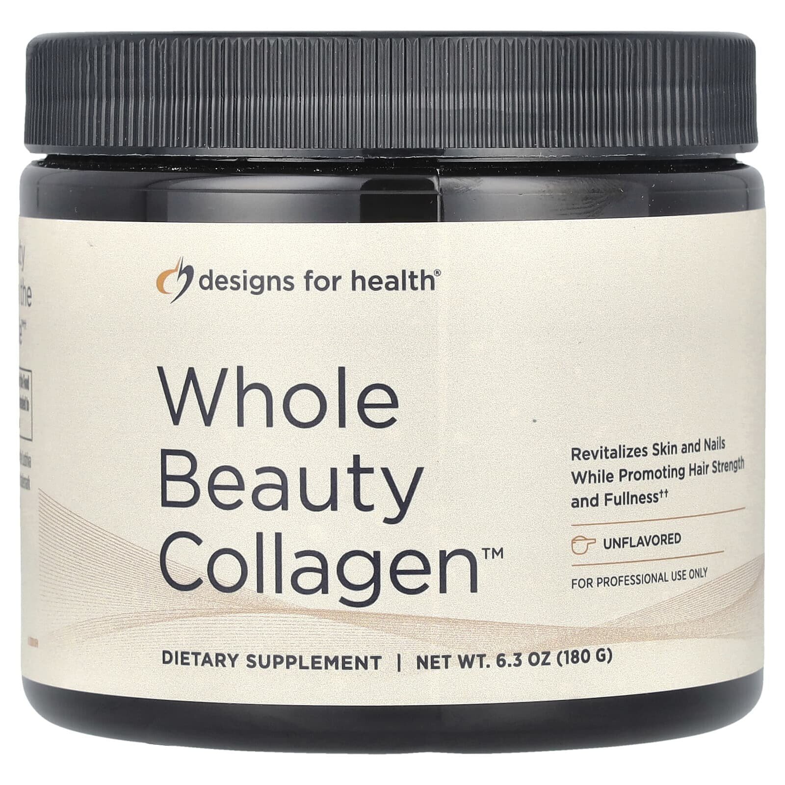 Whole Beauty Collagen™, Unflavored, 6.3 oz (180 g)