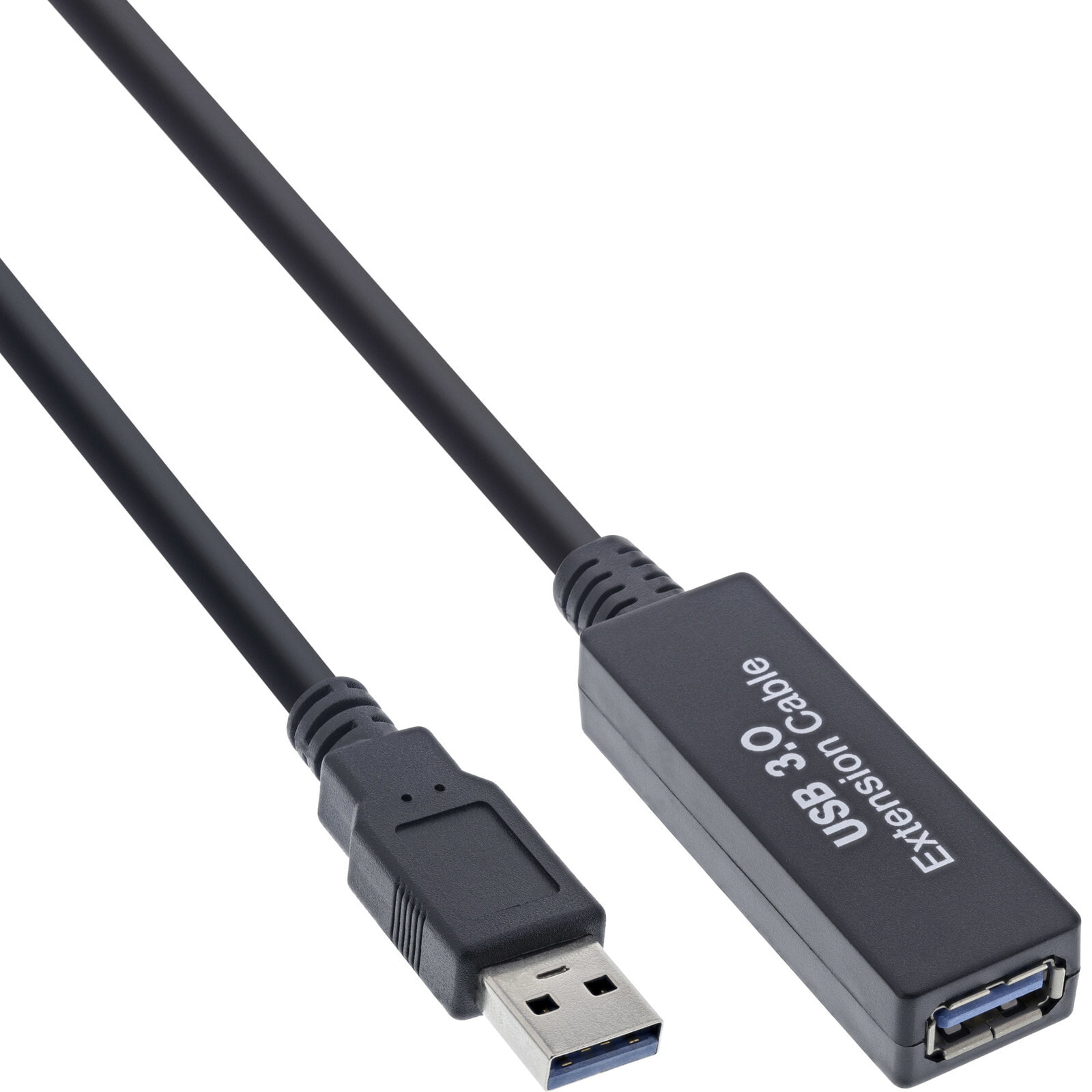 USB 3.2 Gen.1 Cable Active Repeater Cable Type A male / female black 20m - 20 m - USB A - USB A - USB 3.2 Gen 1 (3.1 Gen 1) - 5000 Mbit/s - Black