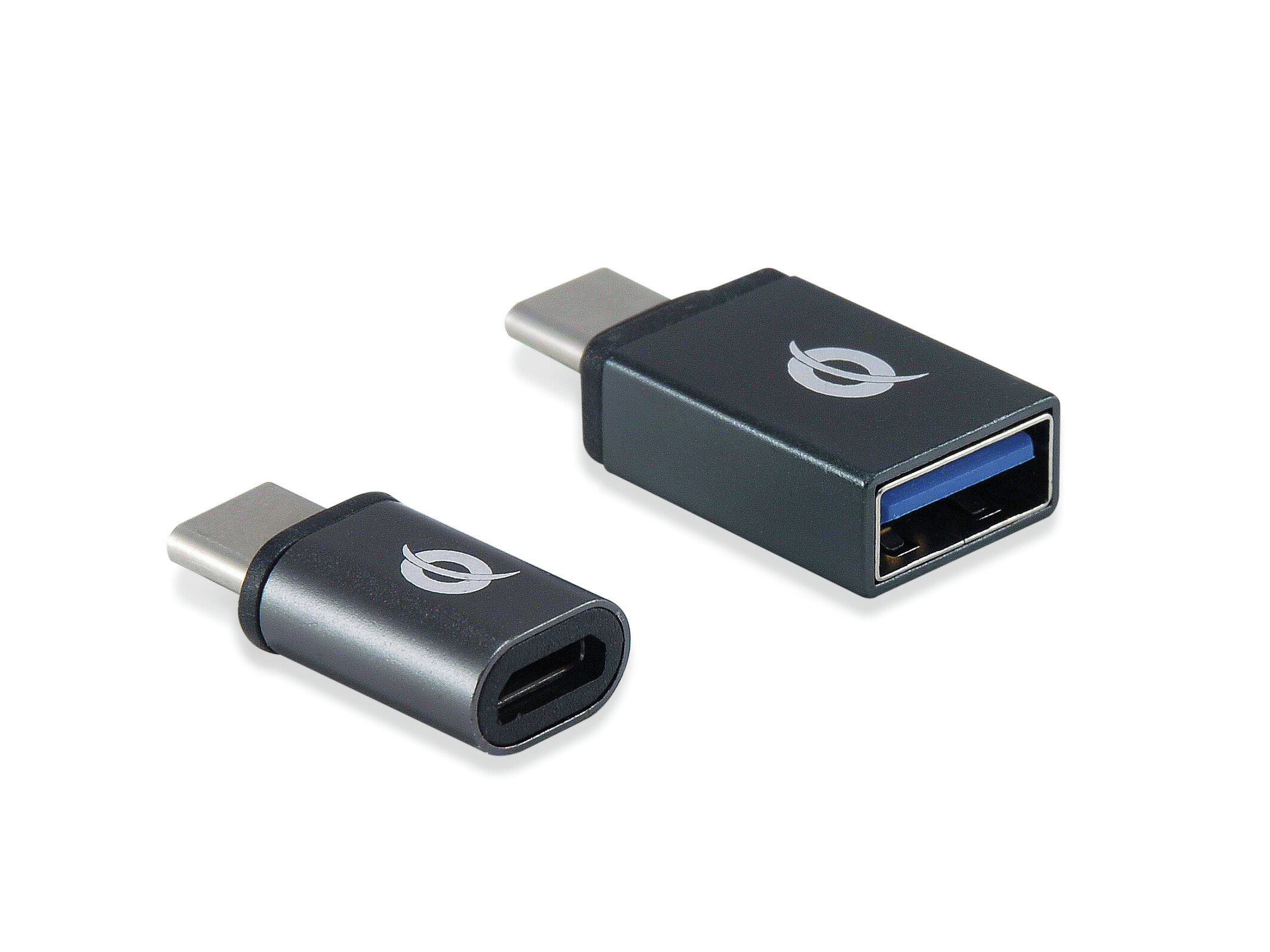 Conceptronic DONN04G кабельный разъем/переходник USB 3.1 Gen 1 Type-C, USB 2.0 Type-C USB 3.1 Gen 1 Type-A, USB 2.0 Micro Черный