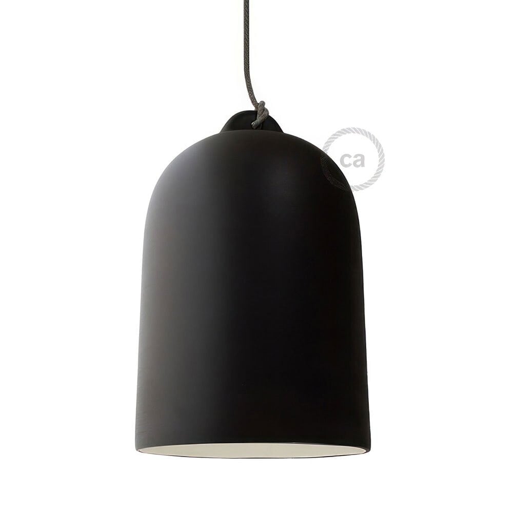 CREATIVE CABLES Bell XL ceramic lampshade for suspension