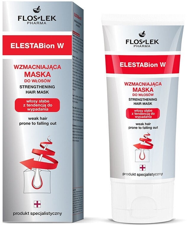 Pflegende Haarmaske - Floslek ELESTABion W Strengthening Hair Mask