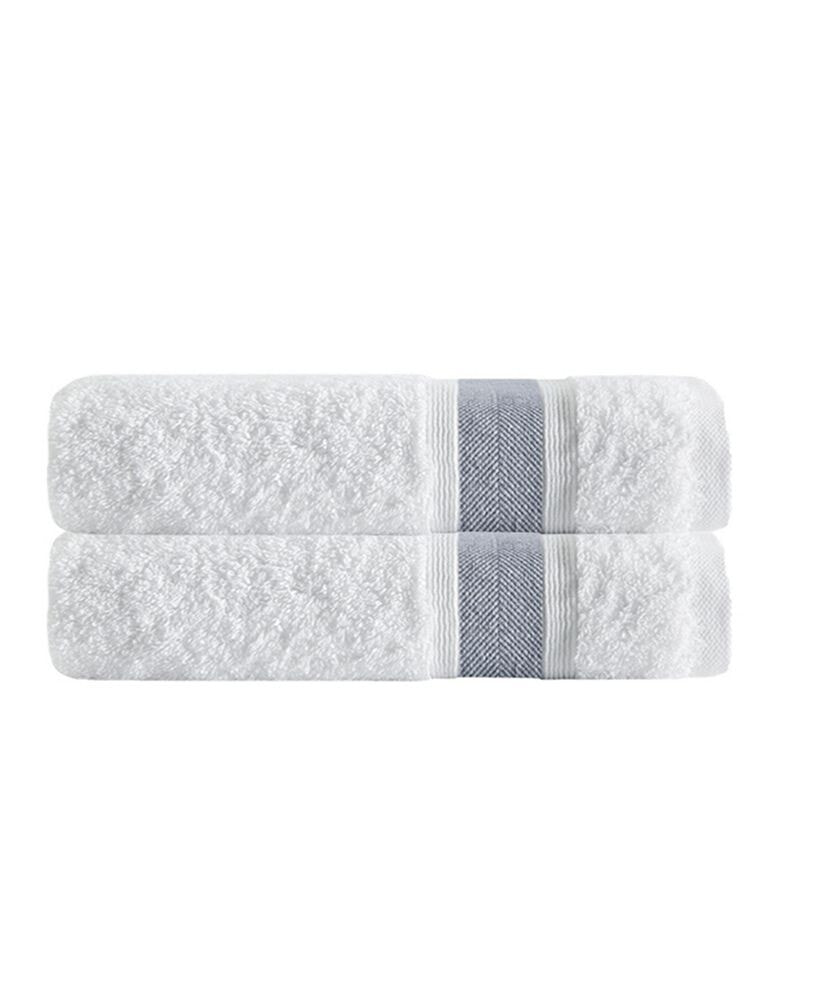 Enchante Home unique 2-Pc. Turkish Cotton Bath Towel Set