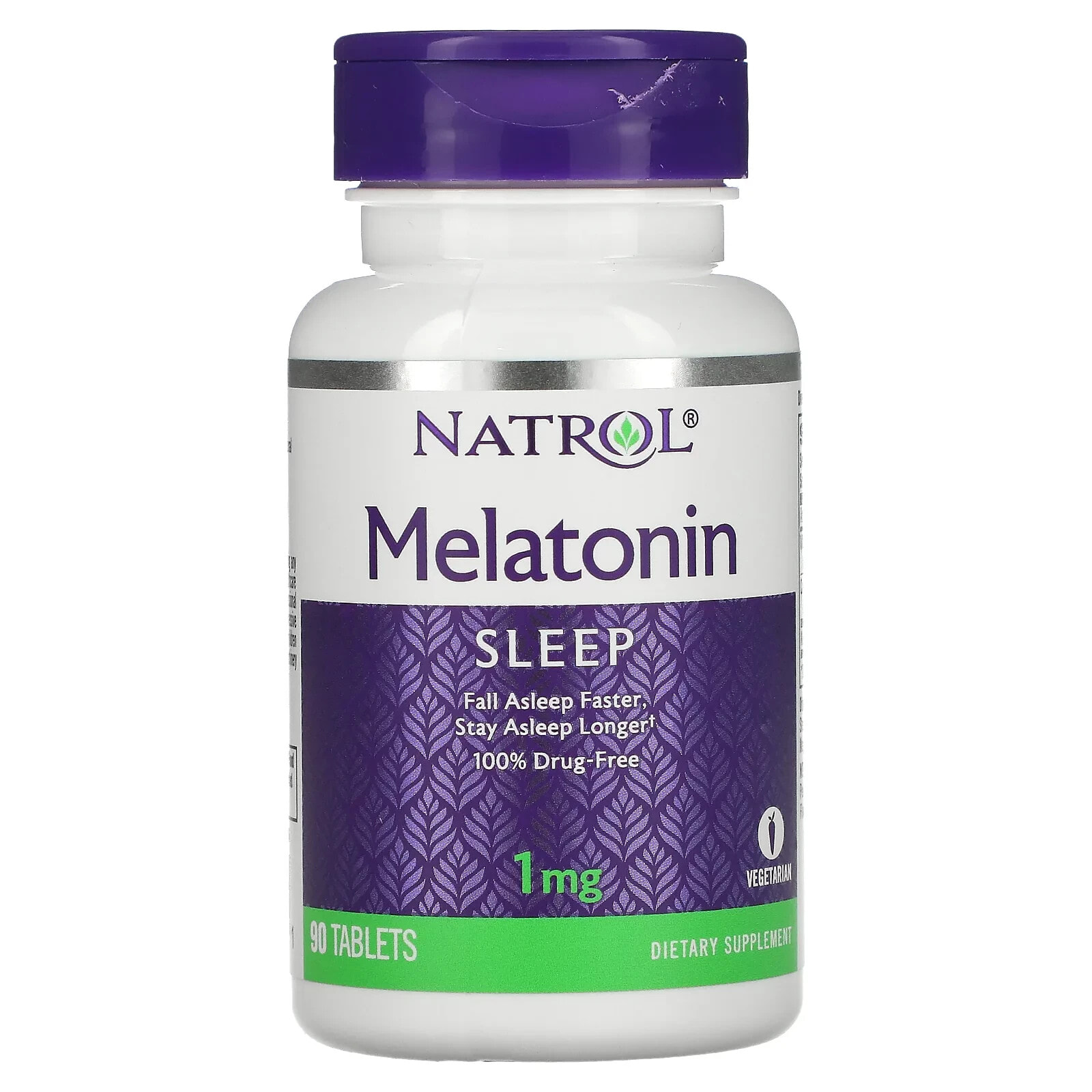 Melatonin, 1 mg, 180 Tablets