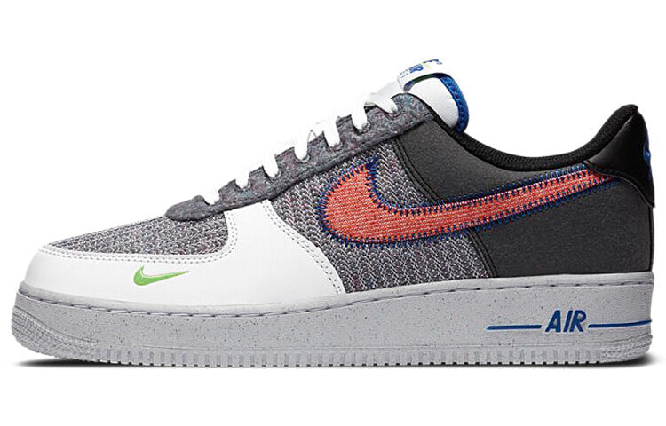 Nike Air Force 1 Low 07 麻布 低帮 板鞋 男款 黑白灰 / Кроссовки Nike Air Force 1 Low 07 CU5625-122