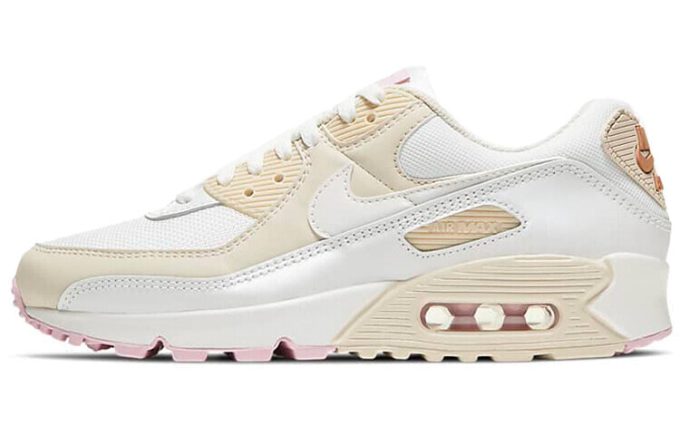 Nike Air Max 90 经典休闲 低帮 跑步鞋 女款 粉黄白 / Кроссовки Nike Air Max 90 CT1873-100