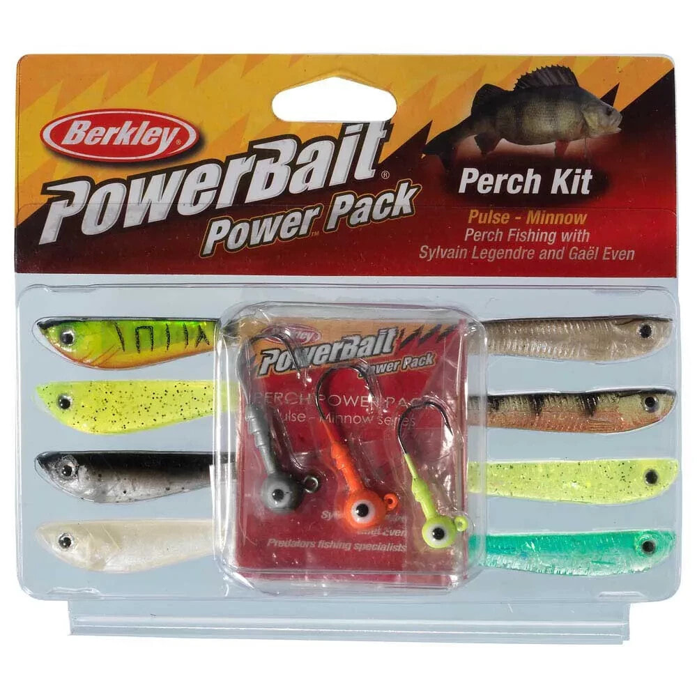 BERKLEY Powerbait Pro Pack Perch Minnow Soft Lure