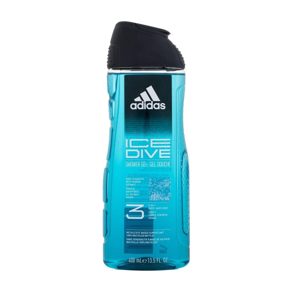 Adidas Ice Dive Shower Gel 3-In-1 400 ml duschgel für Herren