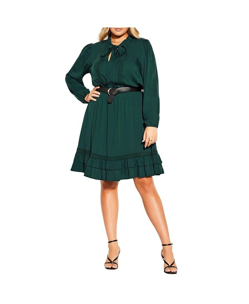 CITY CHIC plus Size Precious Tie Dress