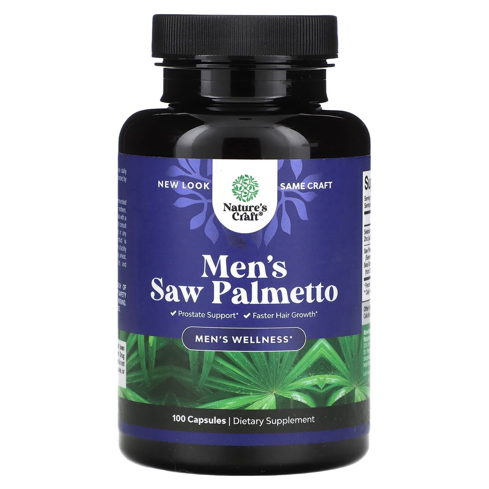 Men's Saw Palmetto , 100 Capsules