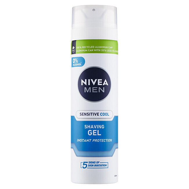 Nivea Men Sensitive Cool Shaving Gel Охлаждающий гель для бритья 200 мл