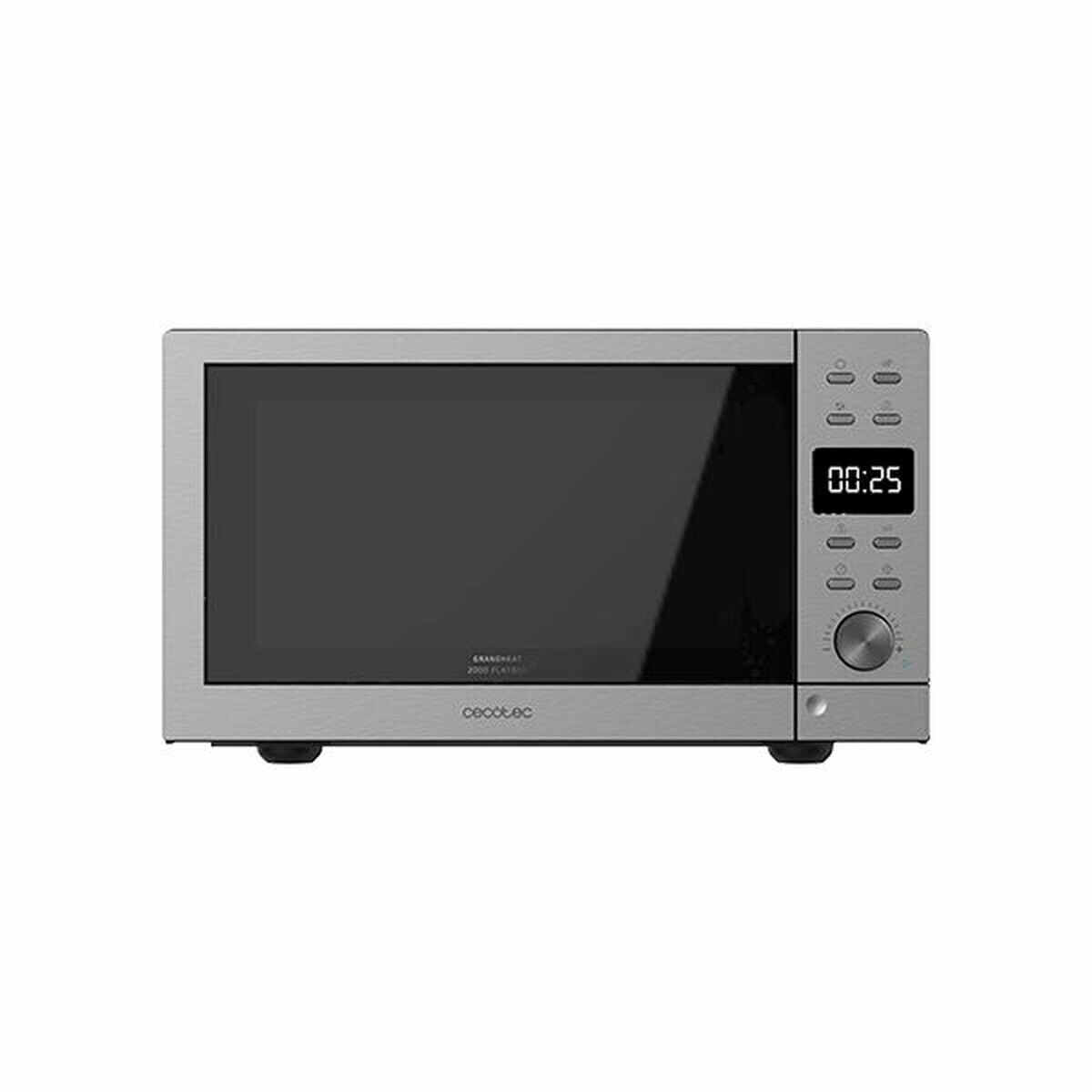 Microwave with Grill Cecotec GrandHeat 2010 Flatbed Steel 20 L