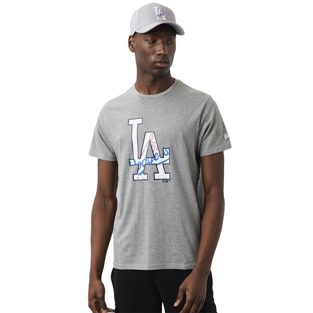 NEW ERA Los Angeles Dodgers Mlb Double Logo Short Sleeve T-Shirt