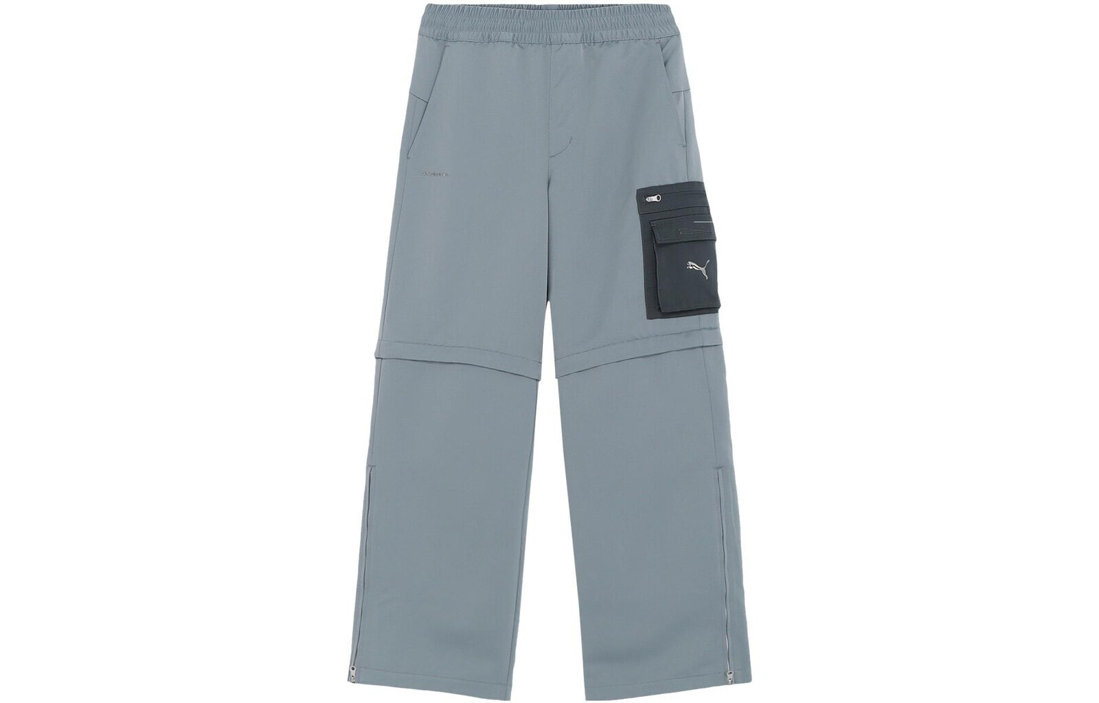 PUMA Casual Pants Unisex Gray