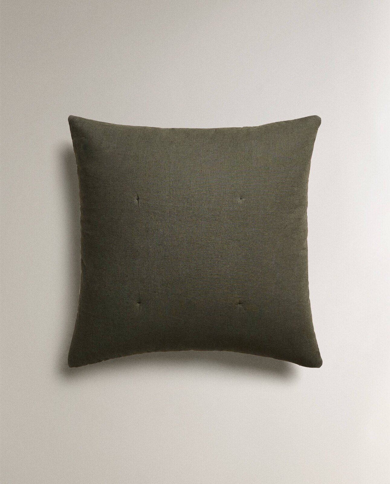 Linen and cotton cushion cover