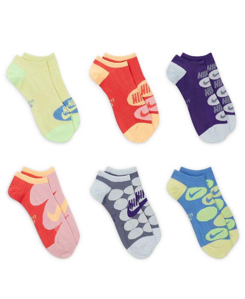 Nike unisex Everyday 6-Pk. Lightweight No-Show Training Socks