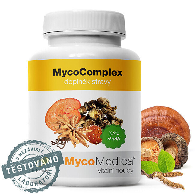 MycoComplex Комплекс на основе лекарственных грибов 90 капсул