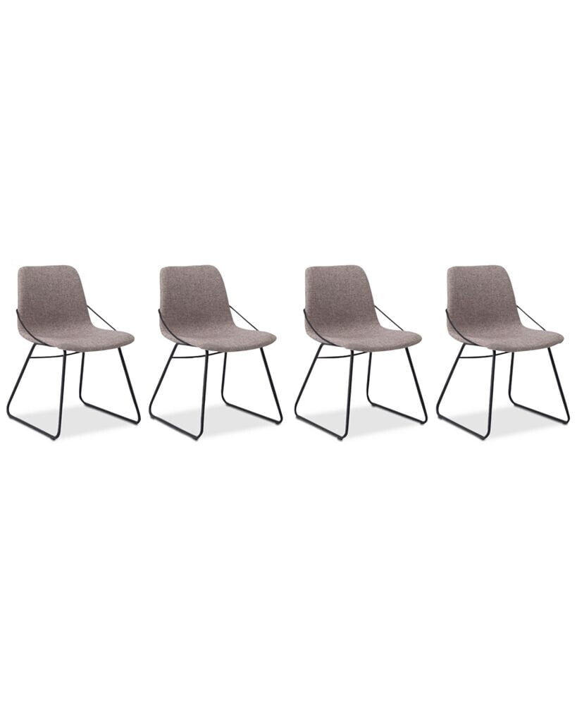 EQ3 raydon 4pc Minimalist Chair Set