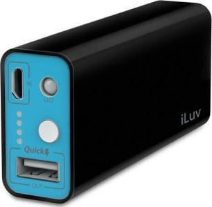 Powerbank iLuv MyPower 5200mAh Czarno-niebieski