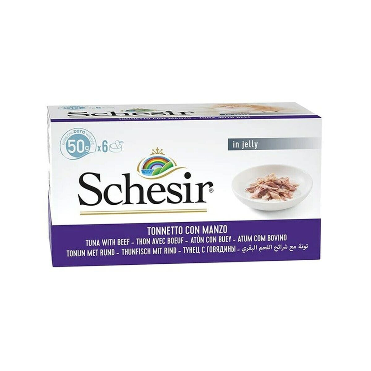 Cat food SCHESIR Fish 6 x 50 g