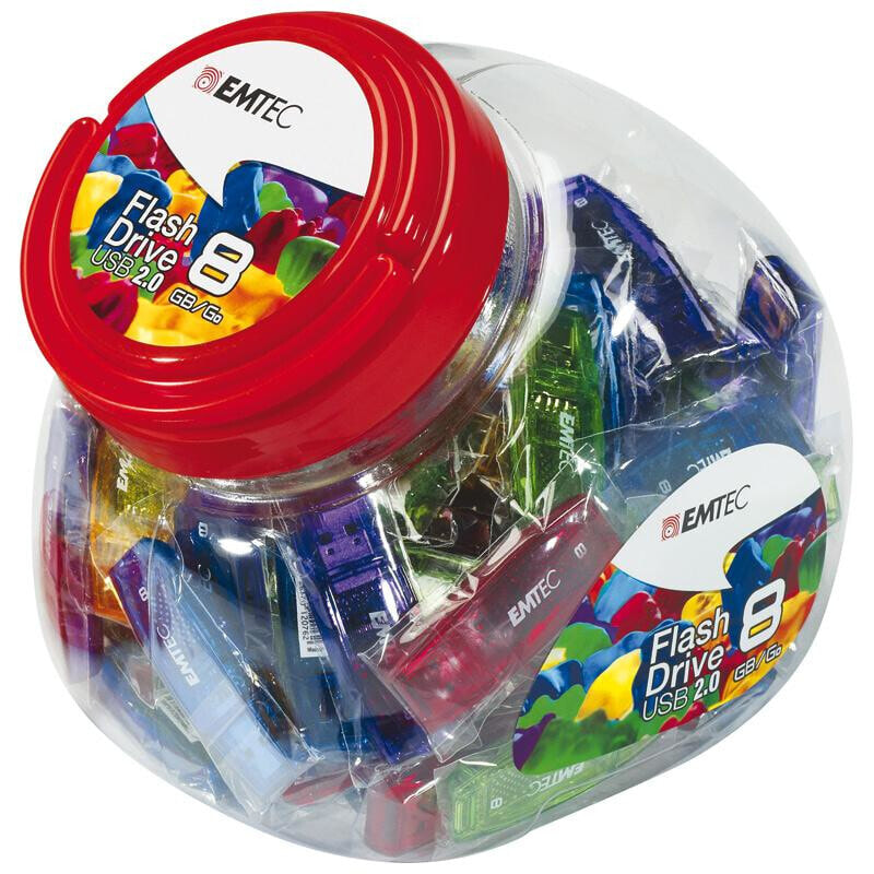 EMTEC Usb-Stick 32 Gb C410 Usb 2.0 Candy Jar 80 pcs. - Flash-Speicher - unsortiert