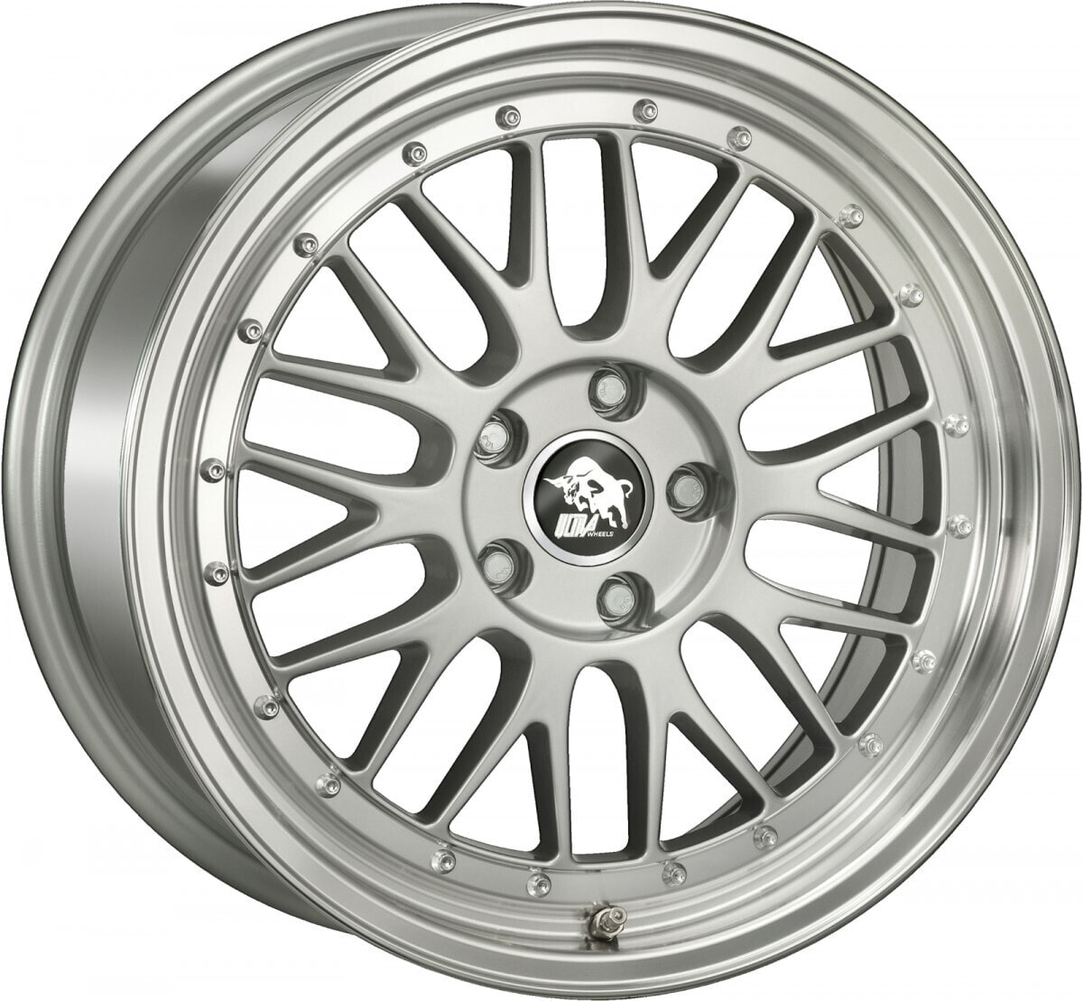 Колесный диск литой Ultra Wheels UA3 LM silver / lip polished 8.5x18 ET30 - LK5/112 ML66.5
