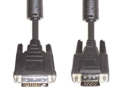 e+p DVI 4 видео кабель адаптер 2 m DVI-I D-sub (DB-25) Черный