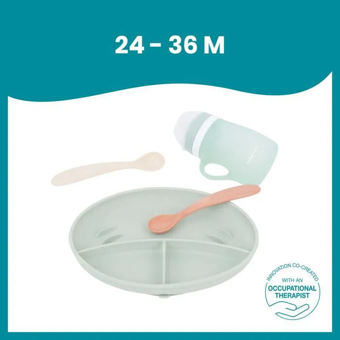 Babymoov Tast'isy Feeding Set Dog - Green